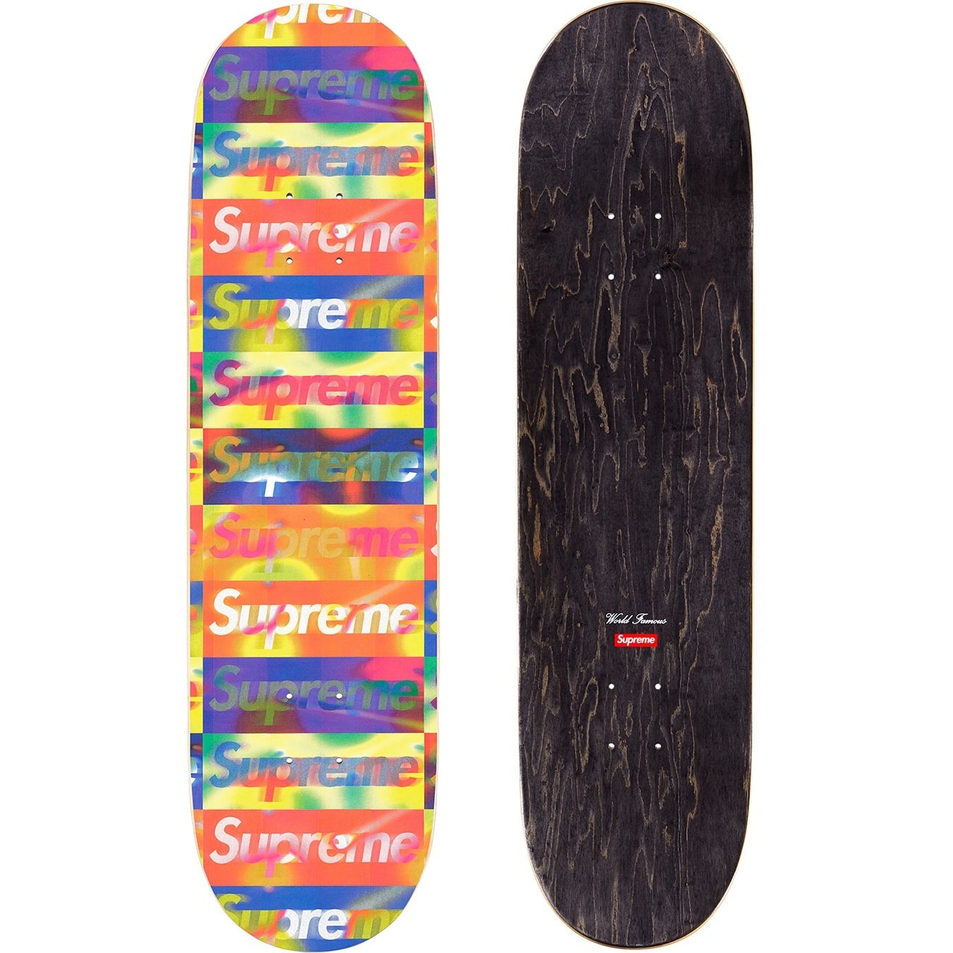 Distorted Logo Skateboard view 2